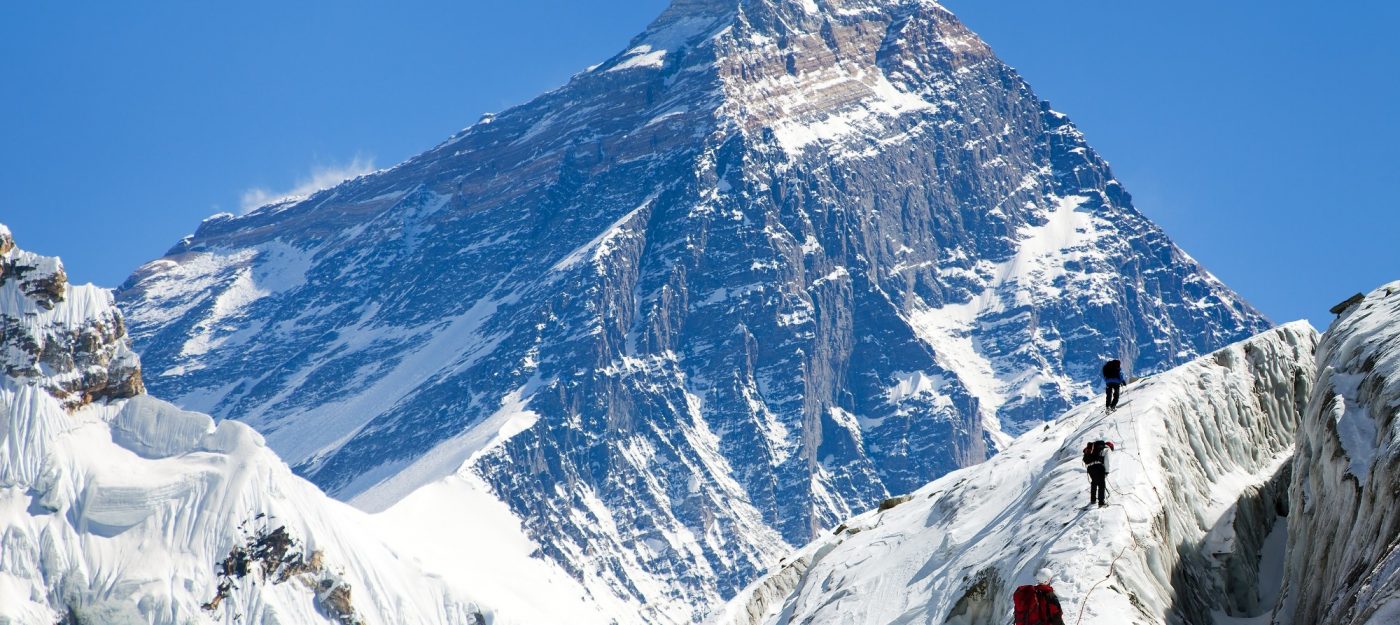 Everest Climbing in Fall Season